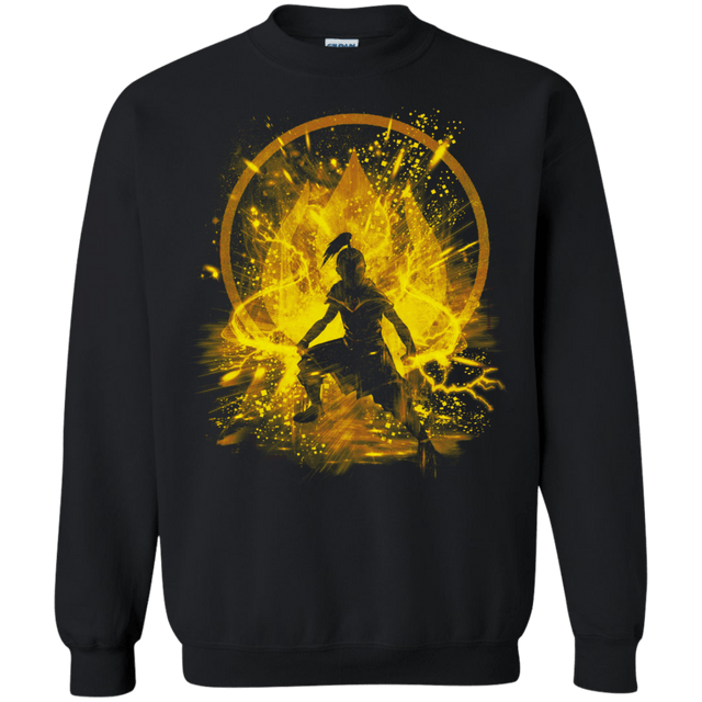Sweatshirts Black / S Fire Prince Crewneck Sweatshirt