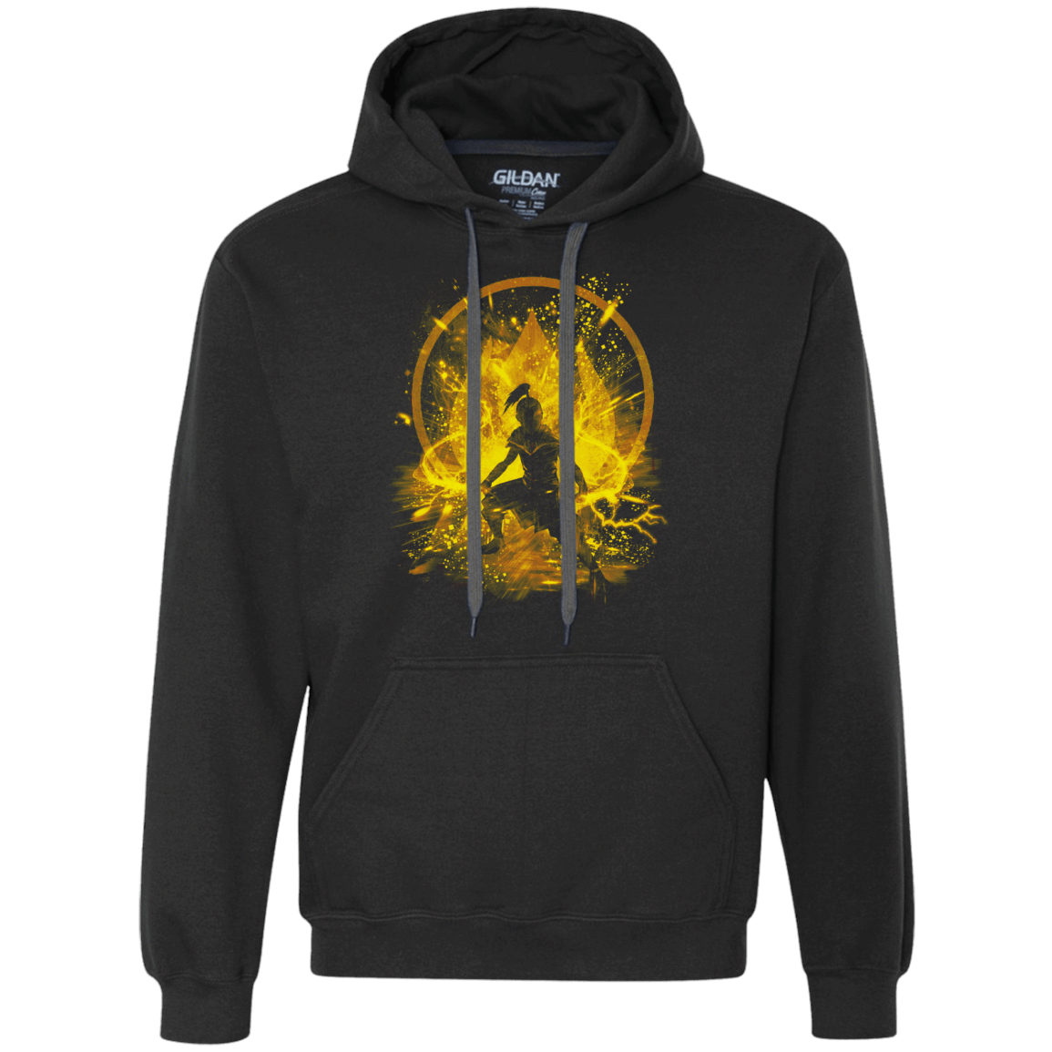 Sweatshirts Black / S Fire Prince Premium Fleece Hoodie