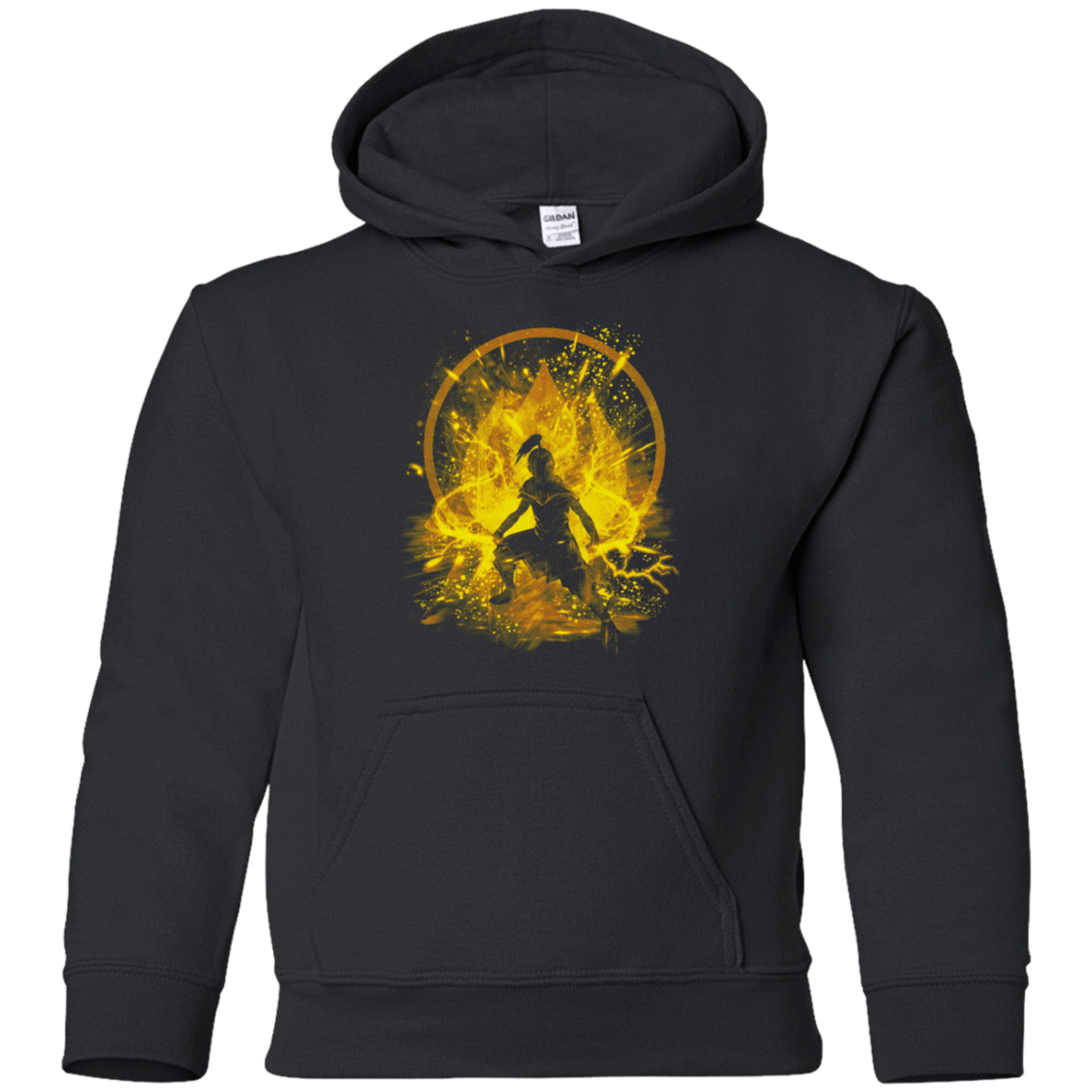 Sweatshirts Black / YS Fire Storm Youth Hoodie
