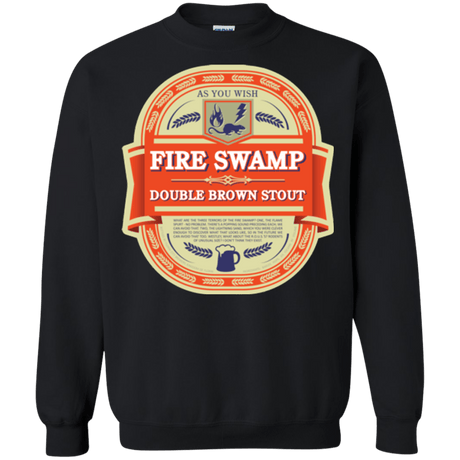Sweatshirts Black / Small Fire Swamp Ale Crewneck Sweatshirt