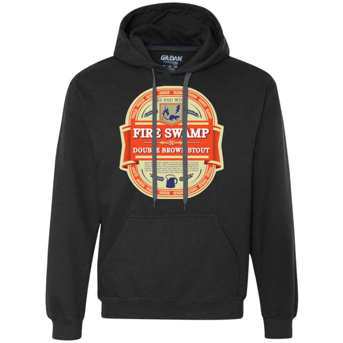 Sweatshirts Black / Small Fire Swamp Ale Premium Fleece Hoodie