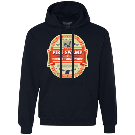 Sweatshirts Navy / Small Fire Swamp Ale Premium Fleece Hoodie