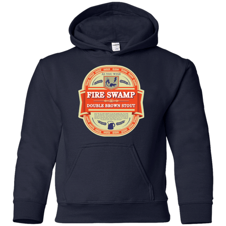 Sweatshirts Navy / YS Fire Swamp Ale Youth Hoodie