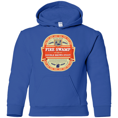 Sweatshirts Royal / YS Fire Swamp Ale Youth Hoodie