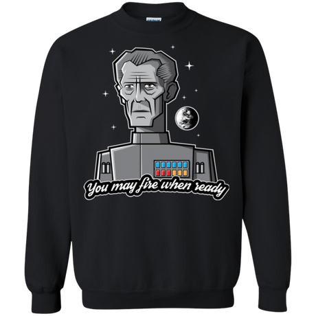 Sweatshirts Black / Small Fire When Ready Crewneck Sweatshirt