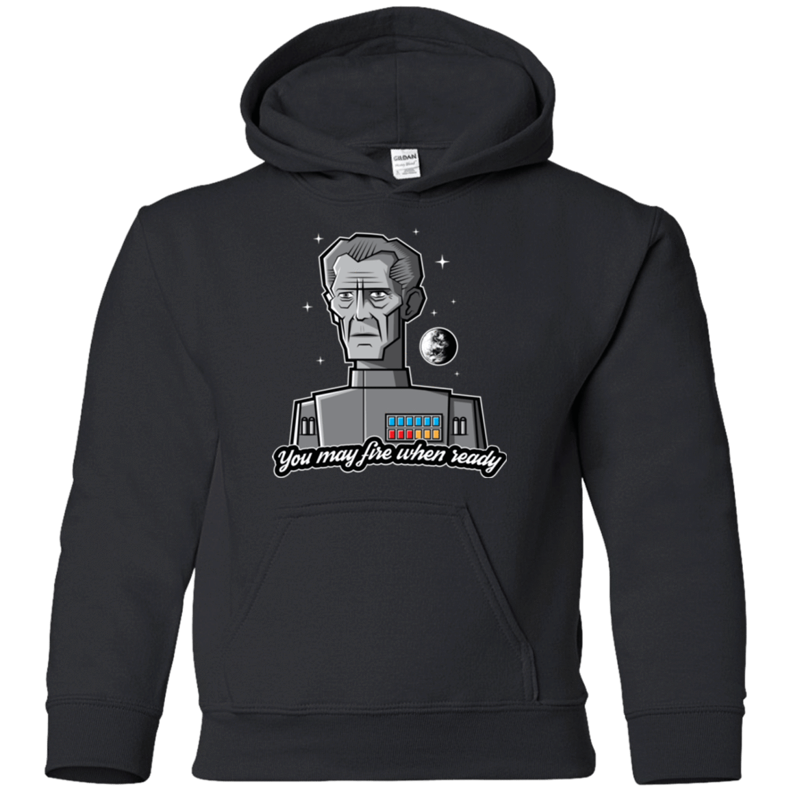 Sweatshirts Black / YS Fire When Ready Youth Hoodie