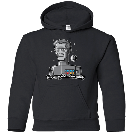 Sweatshirts Black / YS Fire When Ready Youth Hoodie