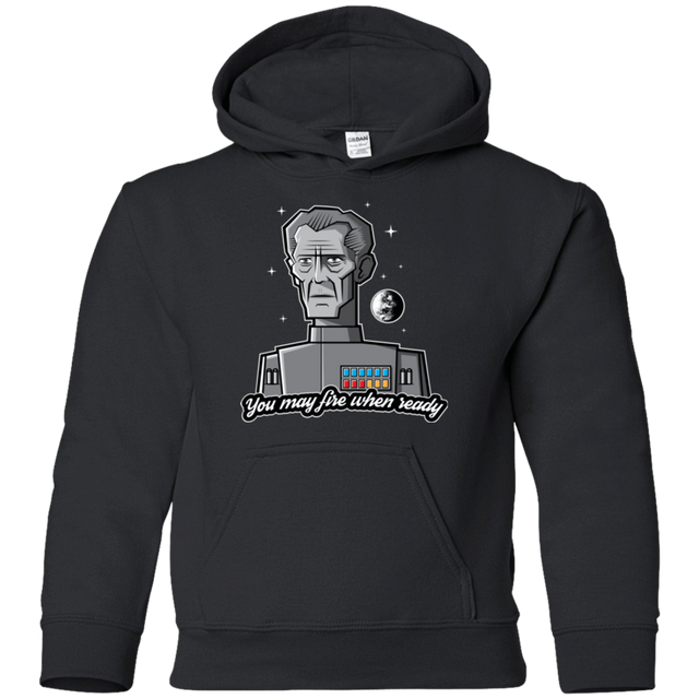 Sweatshirts Black / YS Fire When Ready Youth Hoodie