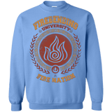 Sweatshirts Carolina Blue / Small Firebending university Crewneck Sweatshirt