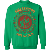 Sweatshirts Irish Green / Small Firebending university Crewneck Sweatshirt