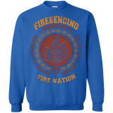 Sweatshirts Royal / Small Firebending university Crewneck Sweatshirt