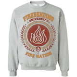 Sweatshirts Sport Grey / Small Firebending university Crewneck Sweatshirt