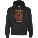 Sweatshirts Black / Small Firebending university Premium Fleece Hoodie
