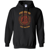 Sweatshirts Black / Small Firebending university Pullover Hoodie