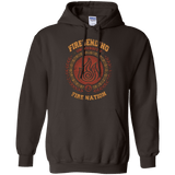 Sweatshirts Dark Chocolate / Small Firebending university Pullover Hoodie