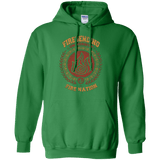 Sweatshirts Irish Green / Small Firebending university Pullover Hoodie