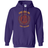 Sweatshirts Purple / Small Firebending university Pullover Hoodie