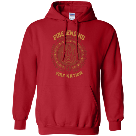 Sweatshirts Red / Small Firebending university Pullover Hoodie