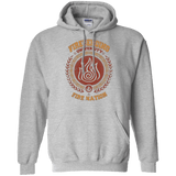 Sweatshirts Sport Grey / Small Firebending university Pullover Hoodie