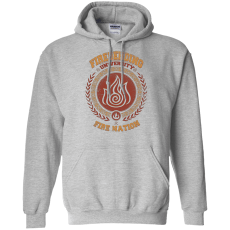 Sweatshirts Sport Grey / Small Firebending university Pullover Hoodie