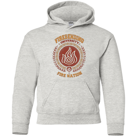 Sweatshirts Ash / YS Firebending university Youth Hoodie