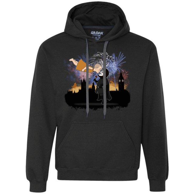 Sweatshirts Black / S Fireworks Premium Fleece Hoodie