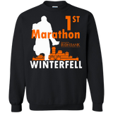 Sweatshirts Black / Small First marathon Crewneck Sweatshirt