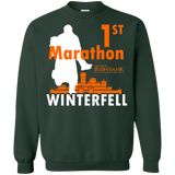 Sweatshirts Forest Green / Small First marathon Crewneck Sweatshirt