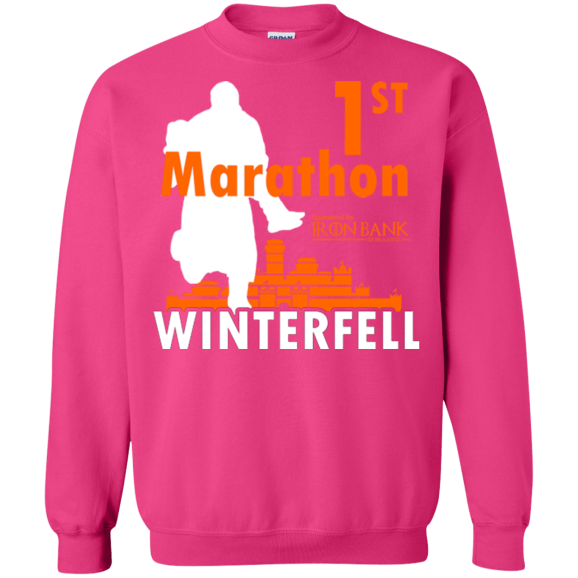 Sweatshirts Heliconia / Small First marathon Crewneck Sweatshirt