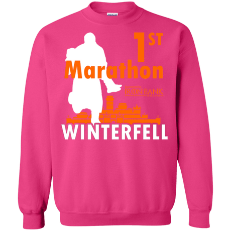 Sweatshirts Heliconia / Small First marathon Crewneck Sweatshirt