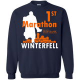 Sweatshirts Navy / Small First marathon Crewneck Sweatshirt