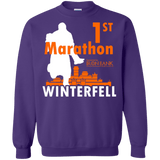 Sweatshirts Purple / Small First marathon Crewneck Sweatshirt