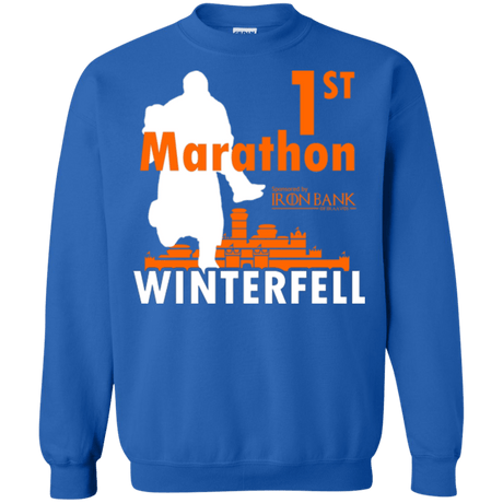 Sweatshirts Royal / Small First marathon Crewneck Sweatshirt