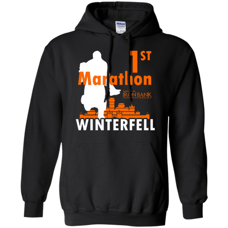 Sweatshirts Black / Small First marathon Pullover Hoodie