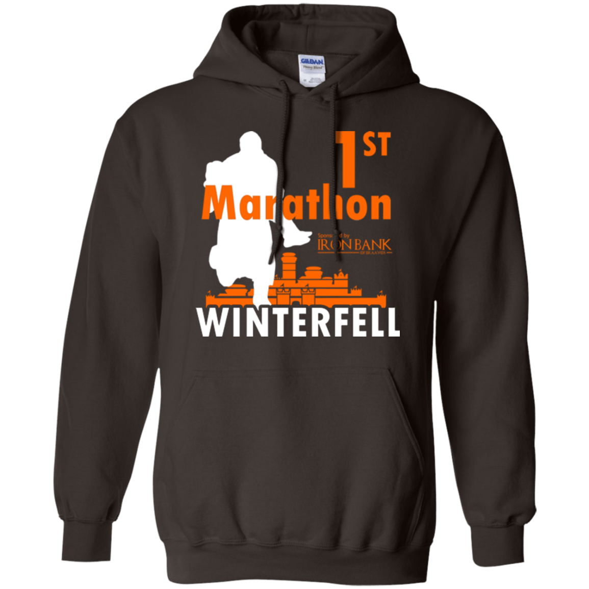 Sweatshirts Dark Chocolate / Small First marathon Pullover Hoodie