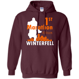 Sweatshirts Maroon / Small First marathon Pullover Hoodie