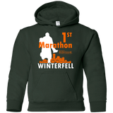 Sweatshirts Forest Green / YS First marathon Youth Hoodie