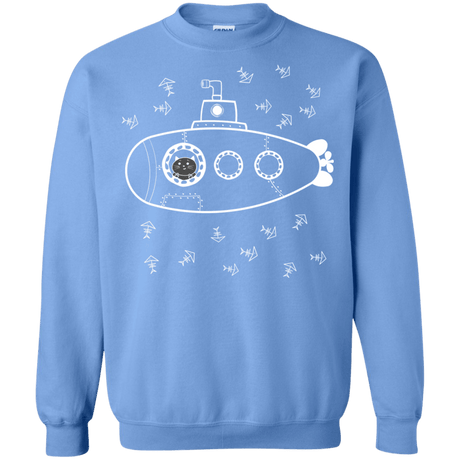 Sweatshirts Carolina Blue / S Fish Watching Crewneck Sweatshirt