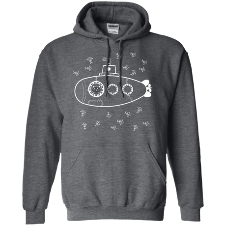 Sweatshirts Dark Heather / S Fish Watching Pullover Hoodie