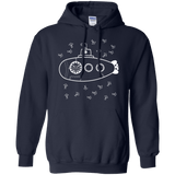 Sweatshirts Navy / S Fish Watching Pullover Hoodie