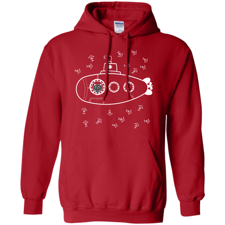 Sweatshirts Red / S Fish Watching Pullover Hoodie