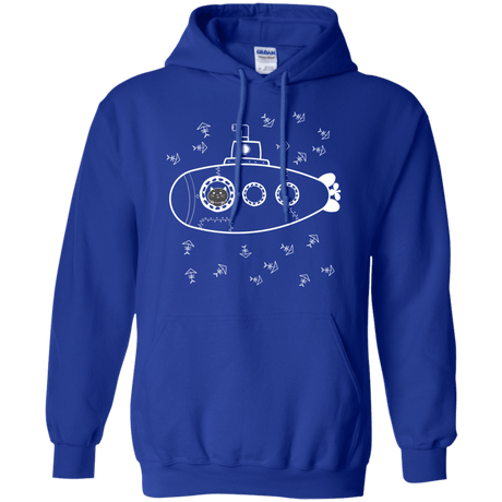 Sweatshirts Royal / S Fish Watching Pullover Hoodie