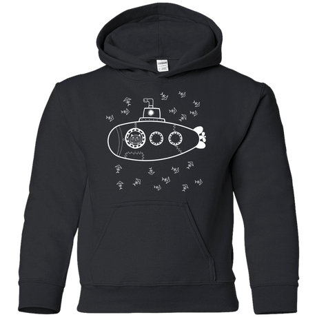 Sweatshirts Black / YS Fish Watching Youth Hoodie