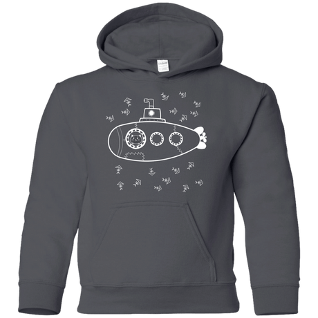 Sweatshirts Charcoal / YS Fish Watching Youth Hoodie
