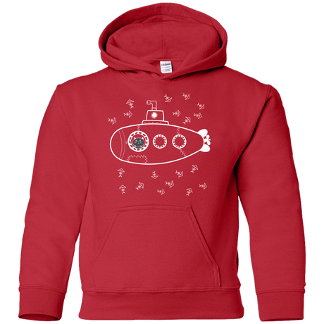 Sweatshirts Red / YS Fish Watching Youth Hoodie
