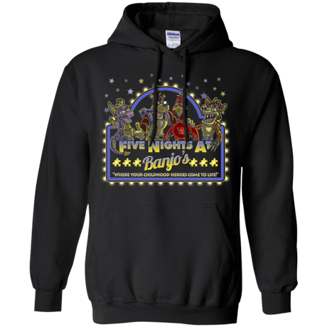 Sweatshirts Black / Small Five Nights at Banjos Pullover Hoodie