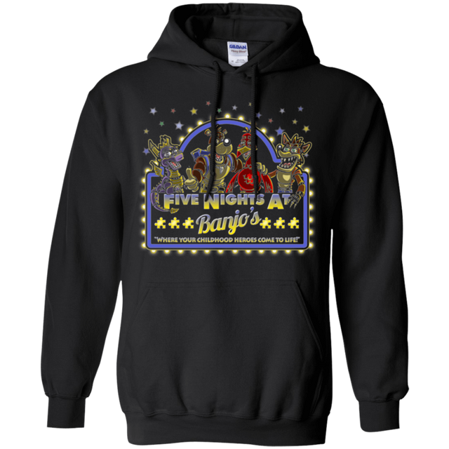 Sweatshirts Black / Small Five Nights at Banjos Pullover Hoodie