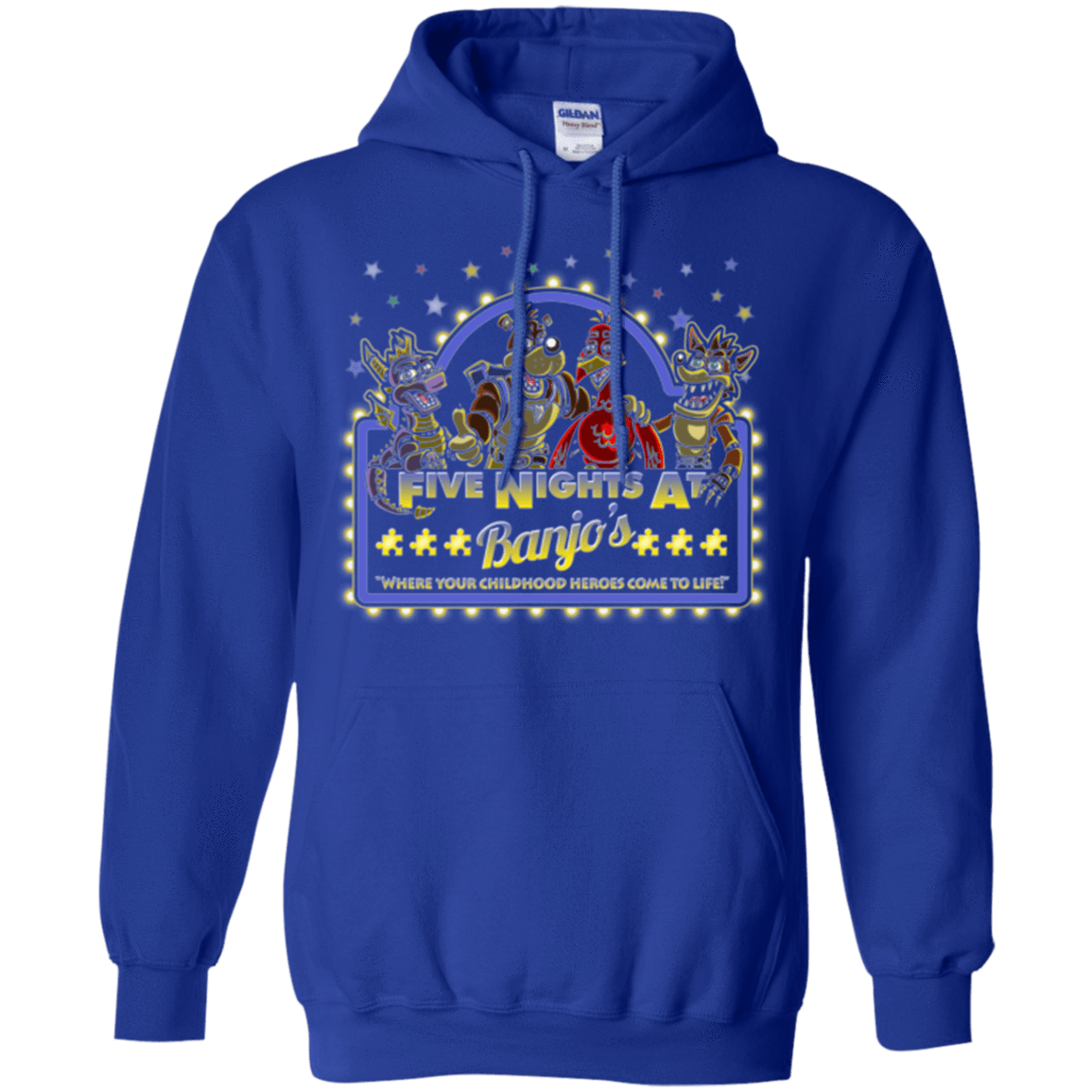 Sweatshirts Royal / Small Five Nights at Banjos Pullover Hoodie