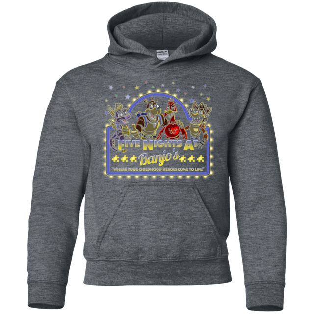 Sweatshirts Dark Heather / YS Five Nights at Banjos Youth Hoodie