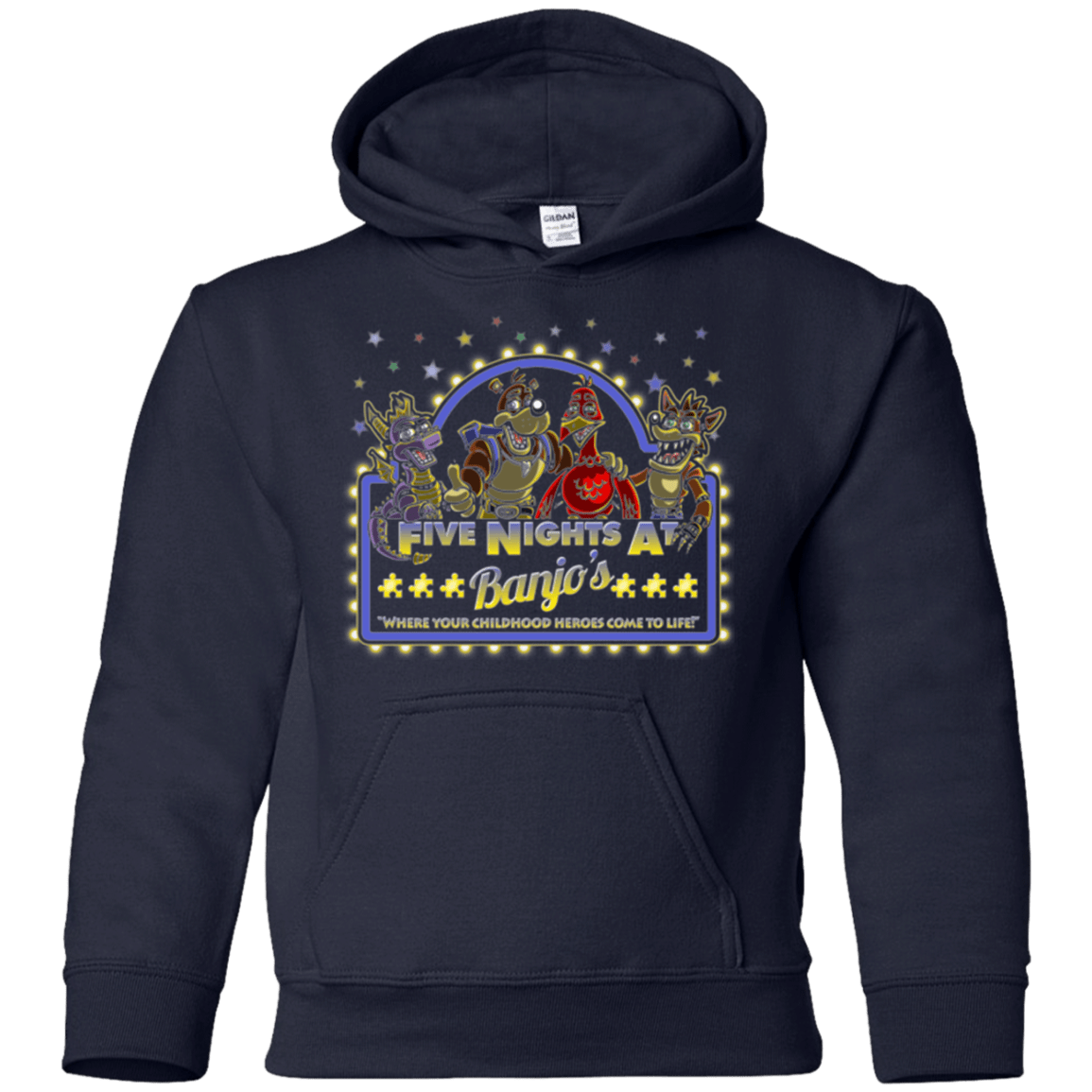Sweatshirts Navy / YS Five Nights at Banjos Youth Hoodie